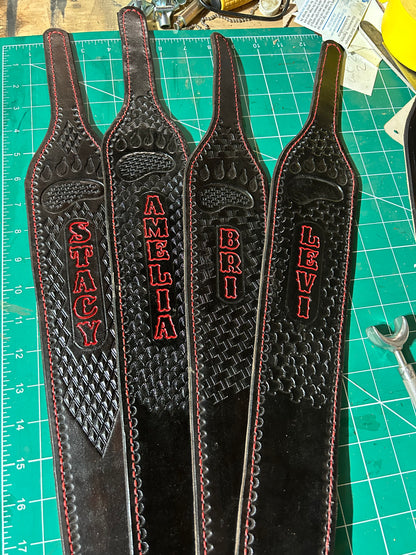 Custom made to order rifle sling