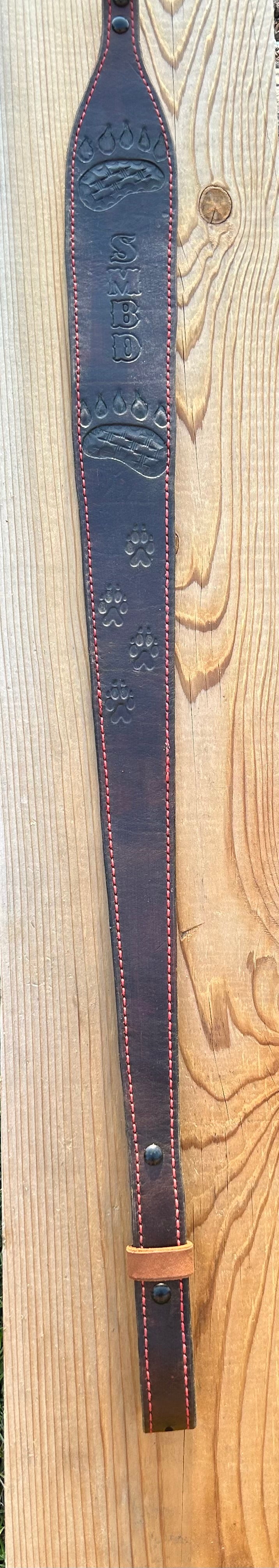 Custom made to order rifle sling